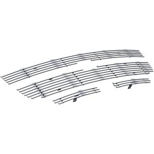 imageAPS Compatible with Chevy Silverado 1500 HD 2006 ampamp 0506 2500HD 3500 ampamp 07 Classic Models Main Upper Top Bumper Stainless Steel Chrome 8x6 Billet Front Grill Grille Insert Combo S18C37676C