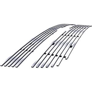 imageAPS Compatible with Chevy Silverado 2500HD 3500 20052006 ampamp 06 1500 HD SS ampamp 07 Classic Main Upper Stainless Steel SS Chrome Billet Front Grill Grille Insert C65306AChrome