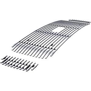 imageAPS Compatible with Ford Excursion 20002004 with Logo Show Main Upper Stainless Steel Chrome 8x6 Billet Front Grill Grille Insert F65707CChrome