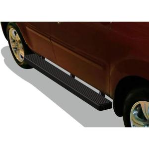 imageAPS Running Boards Nerf Bars Side Steps Step Bars Compatible with Honda Pilot 20092015 ampamp Acura MDX 20092013 Silver Running Board StyleStainless Steel Black