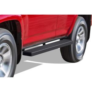 imageAPS Running Boards Nerf Bars Side Steps Step Bars Compatible with Toyota 4Runner 20102016 Trail ampamp 1724 TRD OffRoad ampamp 20142024 SR5 Silver Running Board StyleStainless Steel Black