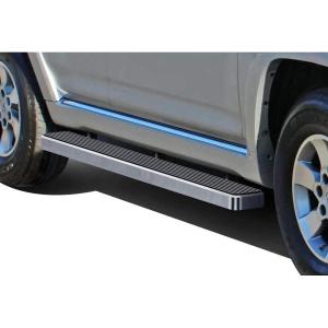 imageAPS Running Boards Side Bars Side Steps Compatible with Toyota 4Runner 20102013 SR5 ampamp 1024 Limited ampamp 1924 Nightshade Edition Silver Running BoardStainless Steel Polished