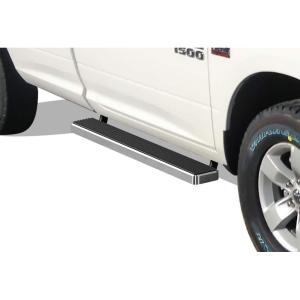 imageAPS Silver Running Board Style Running Boards Nerf Bars Side Steps Compatible with Dodge Ram 1500 20092018 Regular Cab ampamp Ram 2500 3500 20102025Silver