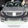imageAPS Compatible with Cadillac ATS 20132014 Fog light Cover Stainless Steel Black Mesh Front Grill Grille Insert A75954HChrome