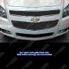 imageAPS Compatible with Chevy Malibu 20082012 Main Upper Stainless Steel Chrome Mesh Front Grill Grille Insert C76780ZBlack