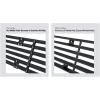 imageAPS Compatible with Chevy Malibu 20082012 Main Upper Stainless Steel Chrome Mesh Front Grill Grille Insert C76780ZBlack