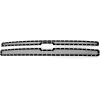 imageAPS Compatible with Chevy Silverado 1500 20072013 Main Upper Stainless Steel Black Mesh Front Grill Grille Insert C75766HBlack