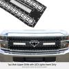 imageAPS Compatible with Chevy Silverado 2500HD 3500HD 20152019 Main Upper Black Mesh Rivet Studs Front Grill Grille Insert CL6333KBlack