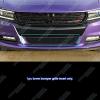 imageAPS Compatible with Dodge Charger 20152018 ampamp 20192023 SXT Without Adaptive Cruise Control Lower Bumper Stainless Steel Chrome Mesh Front Grill Grille Insert D76346TBlack