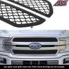 imageAPS Compatible with Ford F150 20182020 King Ranch ampamp Plantium Main Upper Stainless Steel Chrome Mesh Front Grill Grille Insert F76443SBlack