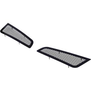 imageAPS Compatible with Cadillac ATS 20132014 Fog light Cover Stainless Steel Black Mesh Front Grill Grille Insert A75954HBlack