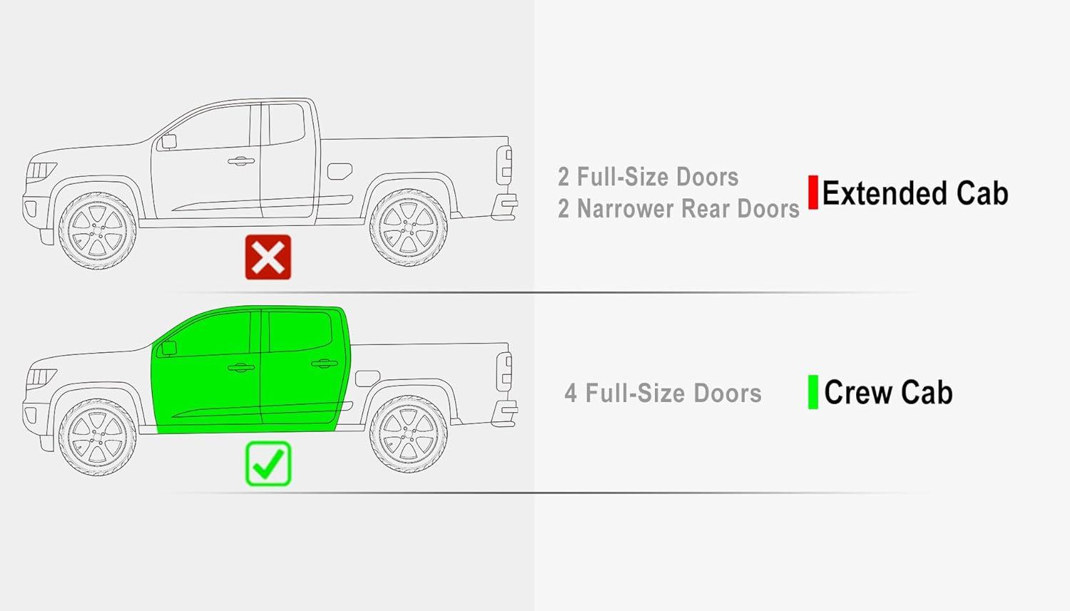 imageAPS Wheel to Wheel Running Boards 5inch Compatible with Chevy Colorado GMC Canyon 20152025 Crew Cab 5ft Bed Nerf Bars Side Steps Side Bars