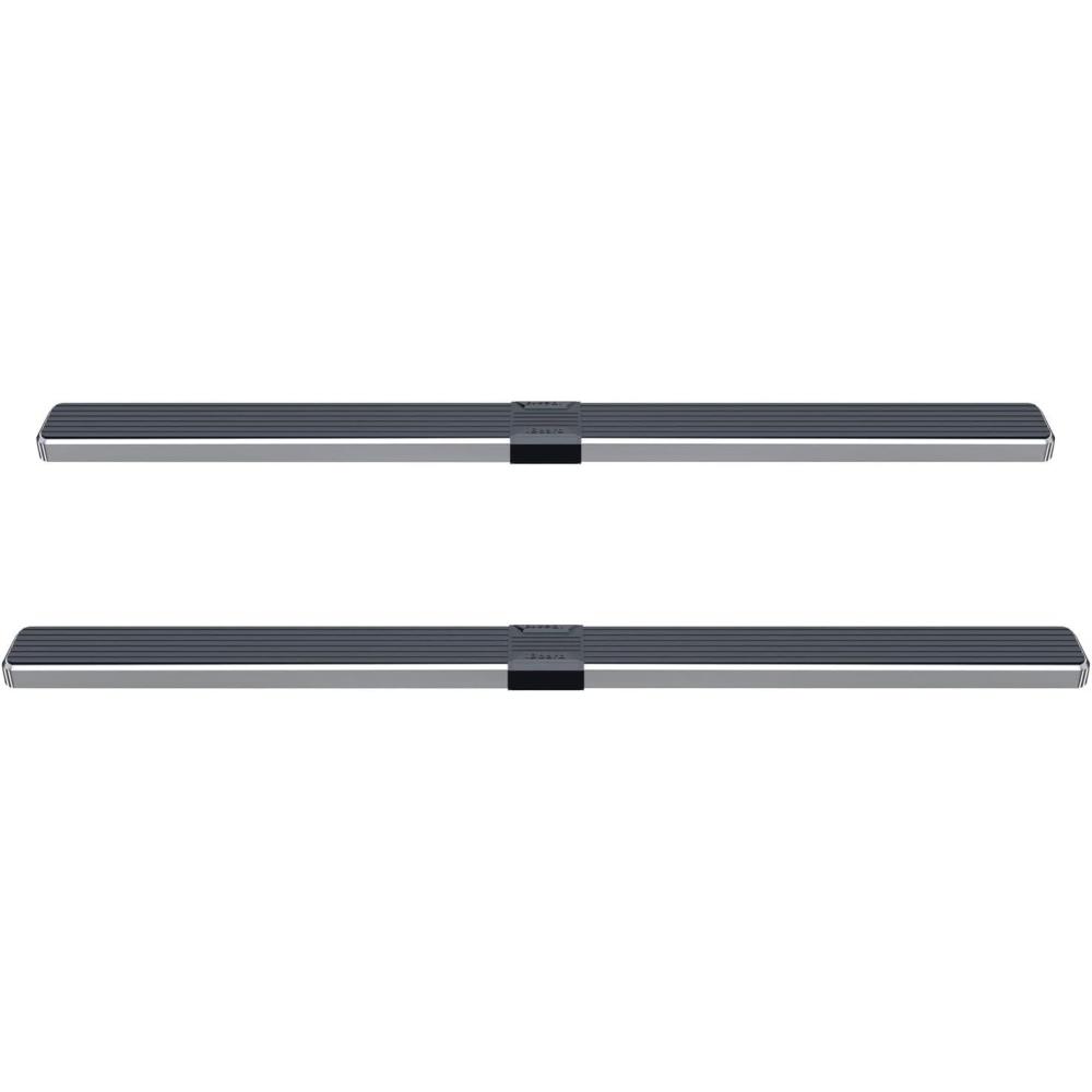 imageAPS 5in WheeltoWheel 304 Stainless Steel Nerf Bars Compatible with Colorado Canyon Crew Cab 6ft Bed 1525