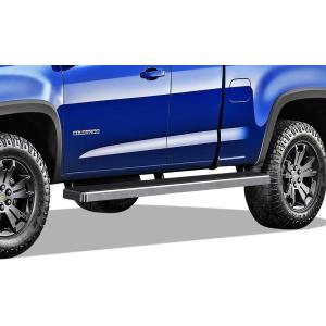 imageAPS Wheel to Wheel Running Boards 5inch Compatible with Chevy Colorado GMC Canyon 20152025 Crew Cab 6ft Bed Nerf Bars Side Steps Side Bars