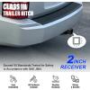 imageAPS Rear Trailer Hitch 2 inch Towing Hitch Receiver Class 3 Hitch Cover Included Compatible with Jeep Liberty 20082012