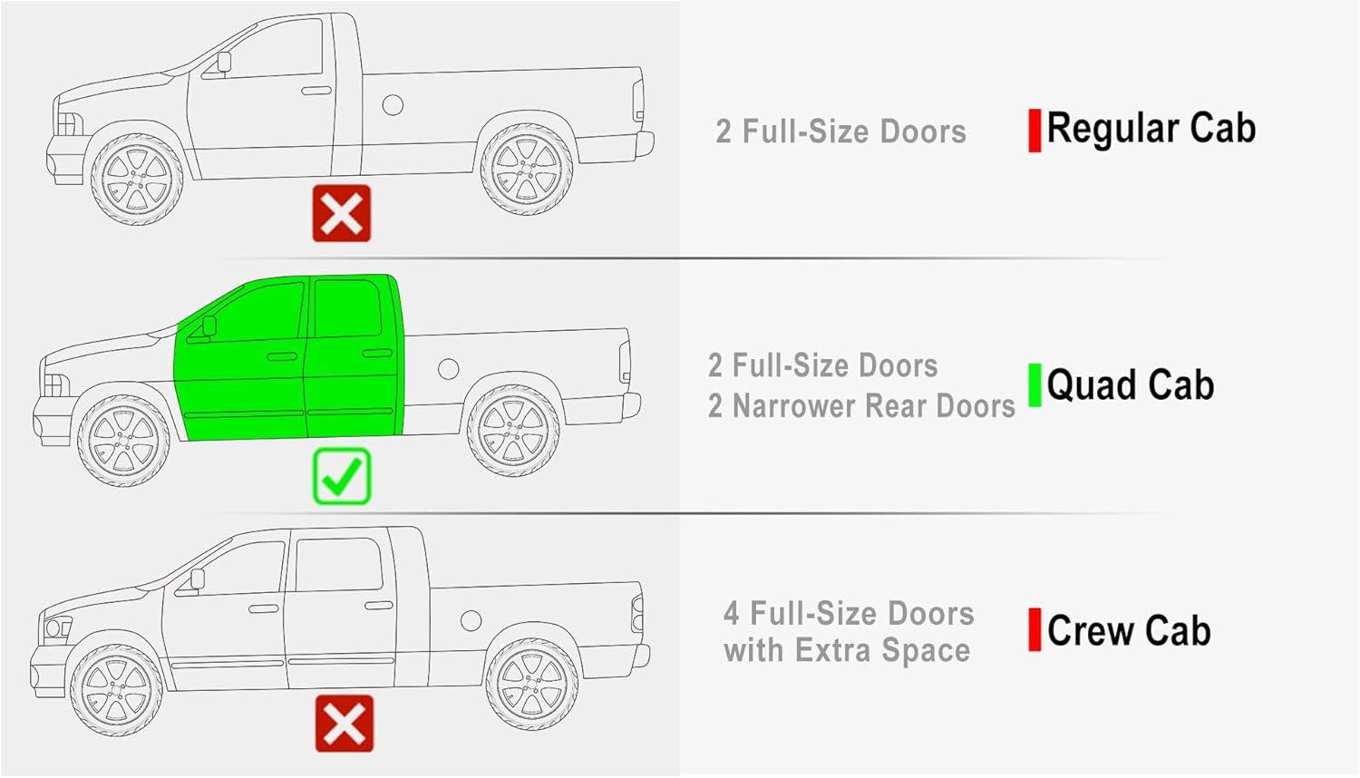 imageAPS Stainless Steel 65in Nerf Bars Pocket Steps Square Tube Rocker Guards Compatible with Dodge Ram 1500 2500 3500 Quad Cab 0208
