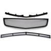 image:imageAPS Compatible with Cadillac DTS 20062011 Main Upper Lower Bumper Stainless Steel Chrome Mesh Front Grill Grille Insert Combo A71072TBlack