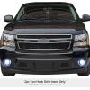 image:imageAPS Compatible with Chevy Avalanche Suburban Tahoe 20072014 Tow Hook Stainless Steel Black Mesh Front Grill Grille Insert C76467H