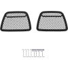 image:imageAPS Compatible with Chevy Avalanche Suburban Tahoe 20072014 Tow Hook Stainless Steel Black Mesh Front Grill Grille Insert C76467H
