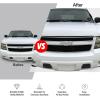 image:imageAPS Compatible with Chevy Avalanche Suburban Tahoe 20072014 Tow Hook Stainless Steel Black Mesh Front Grill Grille Insert C76467H