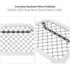 image:imageAPS Compatible with Chevy Avalanche Suburban Tahoe 20072014 Tow Hook Stainless Steel Chrome Mesh Front Grill Grille Insert S18S76467CChrome