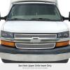 image:imageAPS Compatible with Chevy Express Van 20032020 Main Upper Stainless Steel Chrome Mesh Front Grill Grille Insert C76436TChrome