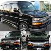 image:imageAPS Compatible with Chevy Express Van 20032020 Main Upper Stainless Steel Chrome Mesh Front Grill Grille Insert C76436TChrome