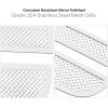 image:imageAPS Compatible with Chevy Express Van 20032020 Main Upper Stainless Steel Chrome Mesh Front Grill Grille Insert C76436TChrome