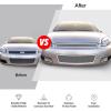 image:imageAPS Compatible with Chevy Impala 20062013 amp 1416 Impala Limited with Fog Light Main Upper Lower Bumper Stainless Steel Chrome Mesh Front Grill Grille Insert Combo C77817T