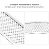 image:imageAPS Compatible with Chevy Impala 20142020 Lower Bumper Stainless Steel Chrome Mesh Front Grill Grille Insert C75946TChrome