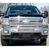 image:imageAPS Compatible with Chevy Silverado 2500 HD 3500 HD 20112014 Main Upper Lower Bumper Stainless Steel Chrome Mesh Front Grill Grille Insert Combo C71031T