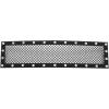 image:imageAPS Compatible with Chevy Silverado 2500 HD 3500 HD 20152019 Lower Bumper Stainless Steel Black Mesh Rivet Studs Front Grill Grille Insert CL6319HBlack with Rivet Studs