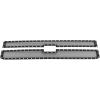 image:imageAPS Compatible with Chevy Silverado 2500HD 3500HD 20152018 amp 2019 LTZ Without Z71 Package Main Upper Stainless Steel Black Mesh Rivet Studs Front Grill Grille Insert CL6318HBlack