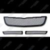 image:imageAPS Compatible with Chrysler Crossfire 20042008 Main Upper Lower Bumper Stainless Steel Black Mesh Front Grill Grille Insert Combo R77808HBlack
