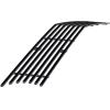 image:imageAPS Compatible with Dodge Challenger 20152023 Main Upper Stainless Steel Black Mesh Front Grill Grille Insert D76336HBlack