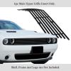 image:imageAPS Compatible with Dodge Challenger 20152023 Main Upper Stainless Steel Black Mesh Front Grill Grille Insert D76336HBlack