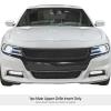 image:imageAPS Compatible with Dodge Charger 20152018 amp 20192023 SXT Main Upper Stainless Steel Black Mesh Front Grill Grille Insert D76344H