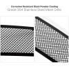 image:imageAPS Compatible with Dodge Charger 20152018 amp 20192023 SXT Main Upper Stainless Steel Black Mesh Front Grill Grille Insert D76344H