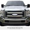 image:imageAPS Compatible with Ford F250 F350 F450 F550 SD 20112016 Lower Bumper Stainless Steel Black Mesh Front Grill Grille Insert F76829GBlack