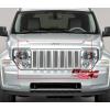 image:imageAPS Compatible with Jeep Liberty 20082012 Main Upper Stainless Steel Chrome Mesh Front Grill Grille Insert J75551T