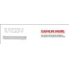 image:imageAPS Compatible with Nissan Pathfinder 20082012 with Logo Show Main Upper Lower Bumper Stainless Steel Chrome Mesh Front Grill Grille Insert Combo N77647T