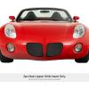 image:imageAPS Compatible with Pontiac Solstice 20062009 Main Upper Stainless Steel Chrome Mesh Front Grill Grille Insert P75545TBlack