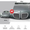 image:imageAPS Compatible with Pontiac Solstice 20062009 Main Upper Stainless Steel Chrome Mesh Front Grill Grille Insert P75545TChrome