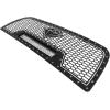 image:imageAPS Compatible with Ram 2500 3500 20132018 Main Upper Stainless Steel Black Laser Cut Front Grill Grille Insert D46330MBlack