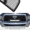 image:imageAPS Compatible with Ram 2500 3500 20132018 Main Upper Stainless Steel Black Laser Cut Front Grill Grille Insert D46330MBlack