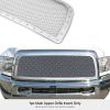 image:imageAPS Compatible with Ram 2500 3500 20132018 Main Upper Stainless Steel Black Laser Cut Front Grill Grille Insert D46330MChrome