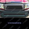 image:imageAPS Compatible with Toyota Tacoma 20052011 Lower Bumper Stainless Steel Black Mesh Rivet Studs Front Grill Grille Insert TL6457HBlack