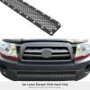 image:imageAPS Compatible with Toyota Tacoma 20052011 Lower Bumper Stainless Steel Black Mesh Rivet Studs Front Grill Grille Insert TL6457HBlack