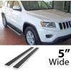image:imageAPS Running Boards 6in Compatible with Jeep Grand Cherokee 20112021 Include 22 WKExclude Limited X amp High Altitude amp Summit amp SRT amp SRT8 amp Trackhawk amp Trailhawk 304 Stainless Steel Nerf BarsSilver