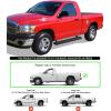 image:imageAPS Running Boards Compatible with Dodge Ram 1500 20022008 Regular Cab amp Ram 2500 3500 20032009 Exclude Daytona Rumble Bee and SRT10 Models Silver 5in 304 Stainless SteelBlack